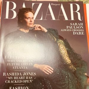 Sarah Paulson Bazaar magazine oct 2020 election +